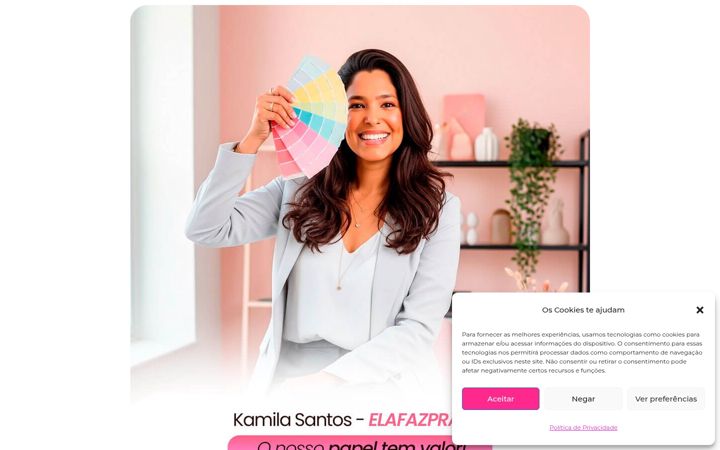Screenshot of elafazpravc.com.br