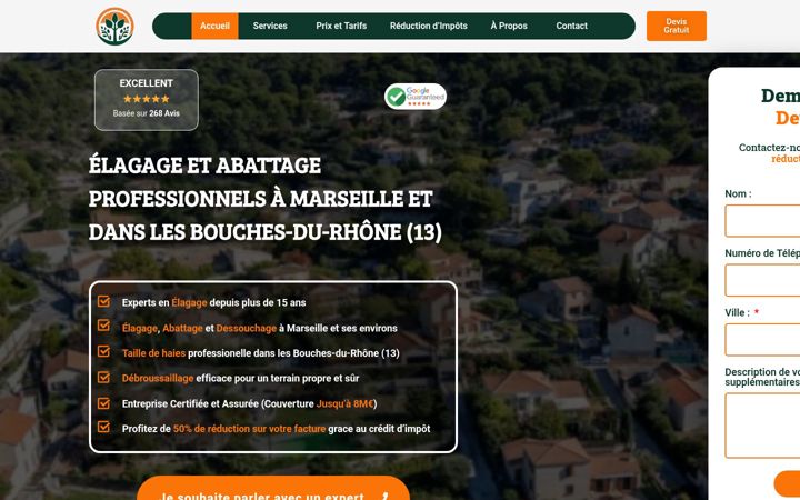 Screenshot ta' elagage-abattage-marseille.fr