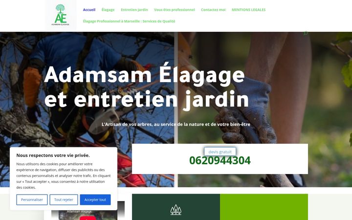 Screenshot ta' elagage-jardin-paca.fr