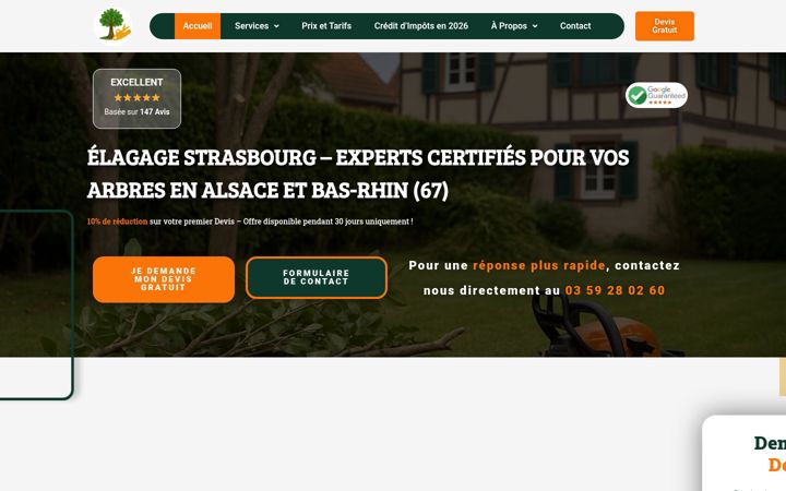 Képernyőkép: elagage-strasbourg.fr