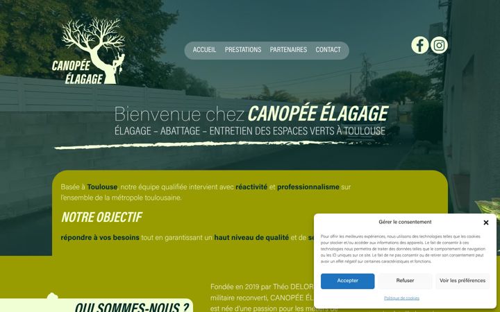 Screenshot di elagagetoulouse31.fr