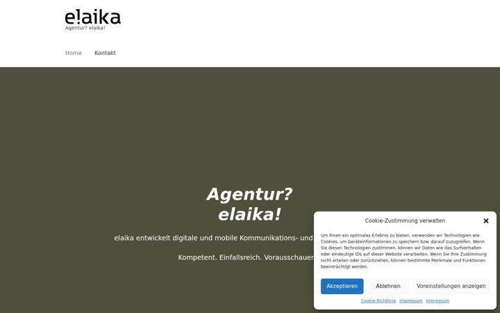 Screenshot of elaika.net