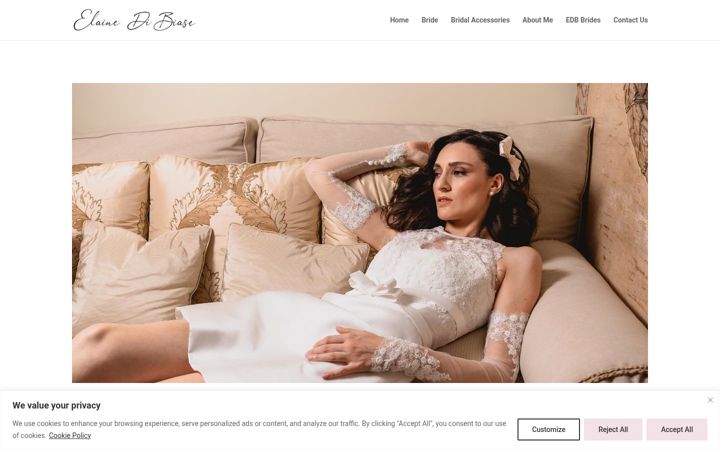 Screenshot of elainedibiase.com