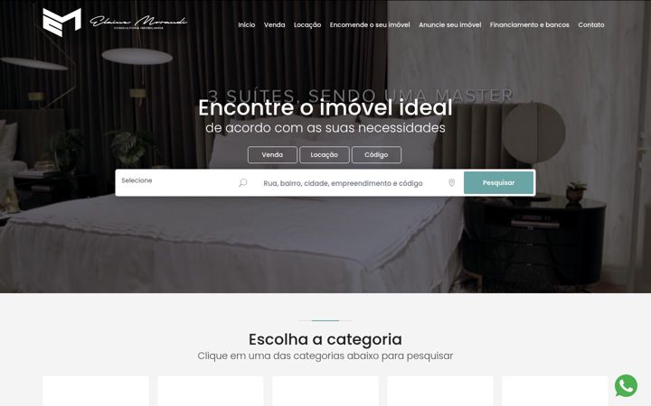 Screenshot ta' elainemorandicorretora.com.br