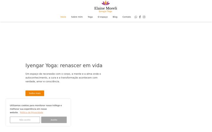 Screenshot ta' elainemoreli.com.br