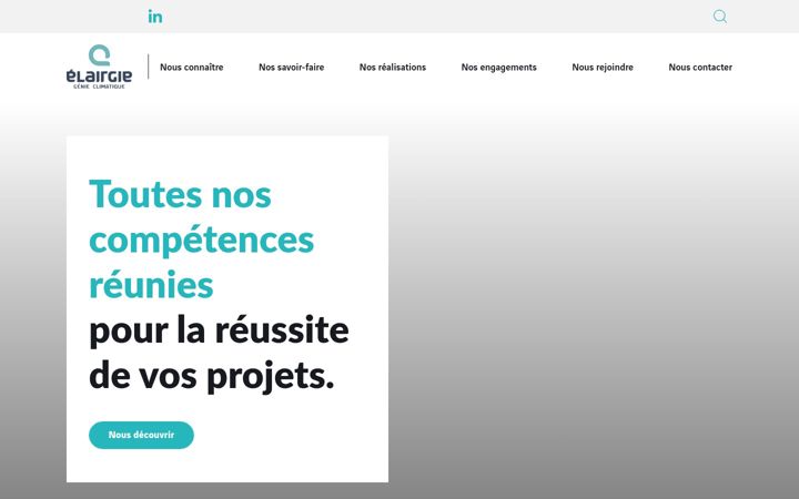 Screenshot di elairgie.fr