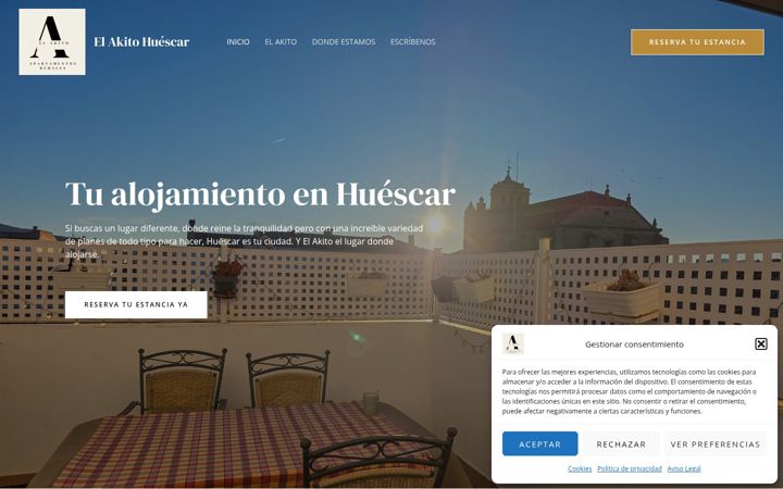Screenshot of elakitohuescar.com