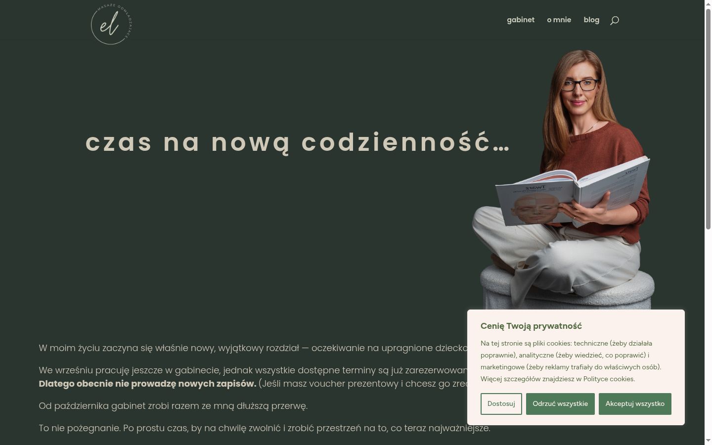 Snímek obrazovky baneru souhlasu zobrazeného před jakoukoli interakcí