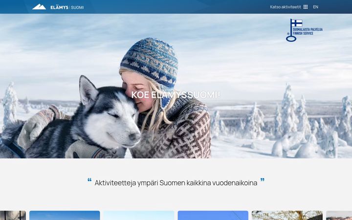 Screenshot of elamyssuomi.com