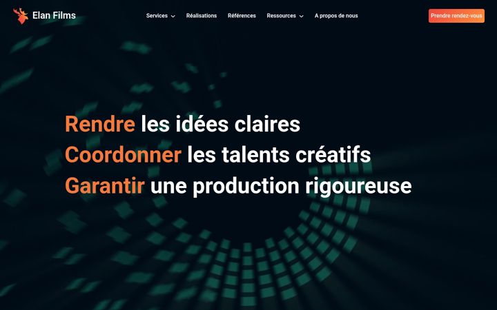 Screenshot di elan-films.fr