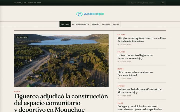 Screenshot of elanalisisdigital.com