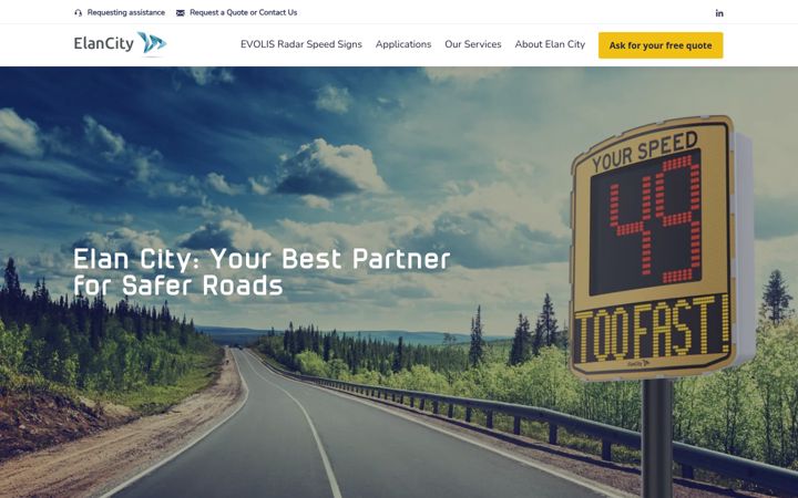 Screenshot of elancity.net