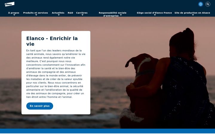 Screenshot di elanco.fr