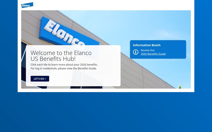 Screenshot of elancousbenefitshub.com