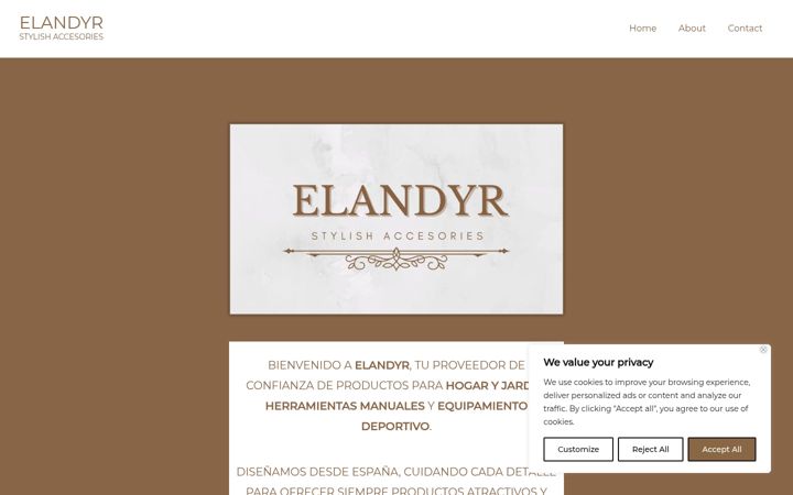 Screenshot of elandyr.com