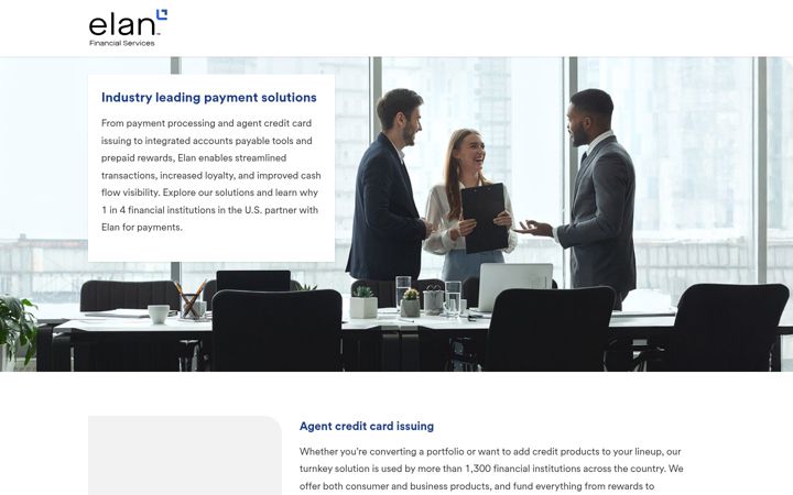 Screenshot of elanfinancialservices.com