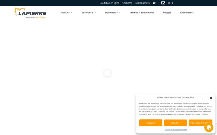 Screenshot of elapierre.com
