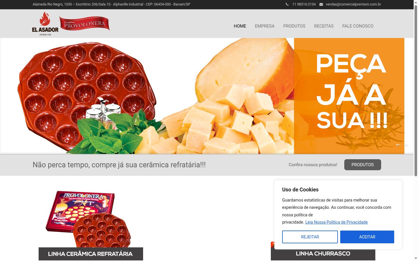 Snímek obrazovky baneru souhlasu zobrazeného před jakoukoli interakcí