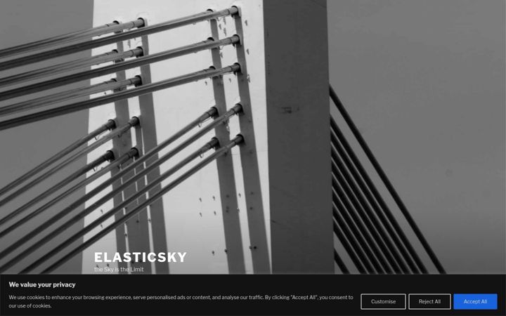 Screenshot van elasticsky.de