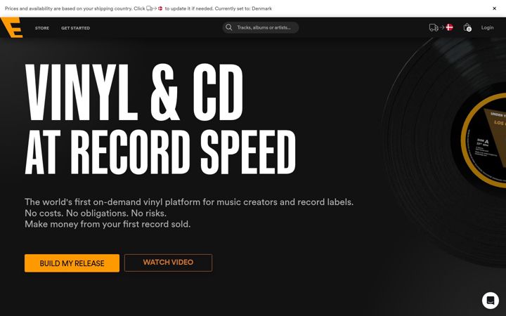 Screenshot of elasticstage.com