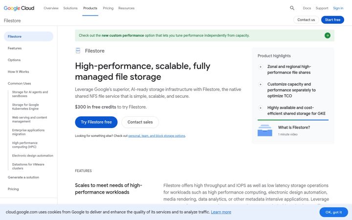 Screenshot of elastifile.com