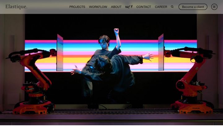 Screenshot van elastique.de