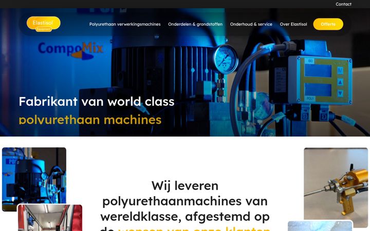 Ekrānuzņēmums no elastisol.nl