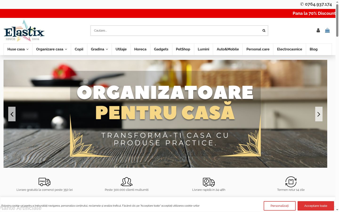 Zrzut ekranu banera zgody wyświetlanego przed jakąkolwiek interakcją