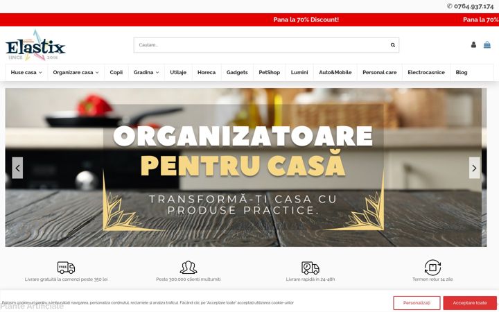 Skärmbild av elastixshop.ro