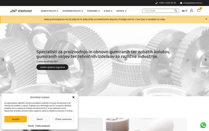 Ekrano kopija elastomeri.si