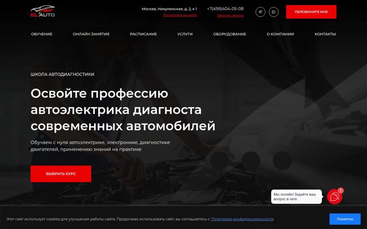 Snimka zaslona za elautogroup.ru
