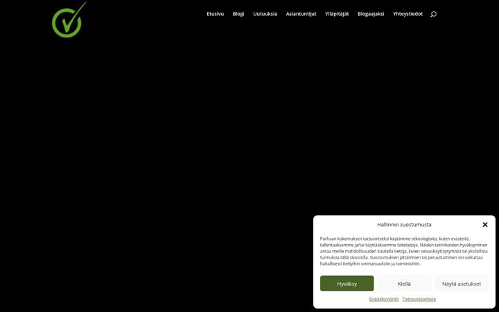 Screenshot of elavaatyoelamaa.fi