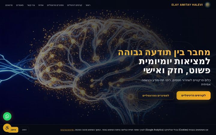 Screenshot of elayamitayhalevi.com