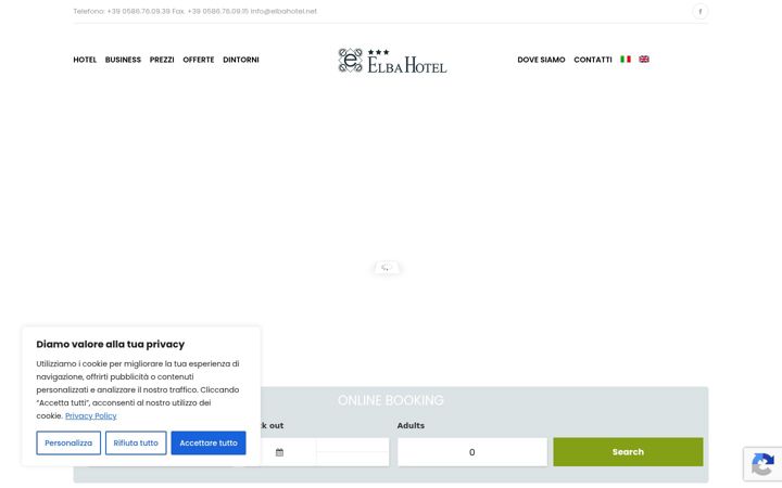Screenshot of elbahotel.net