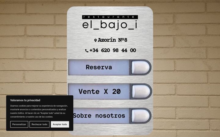 Screenshot of elbajoi.com