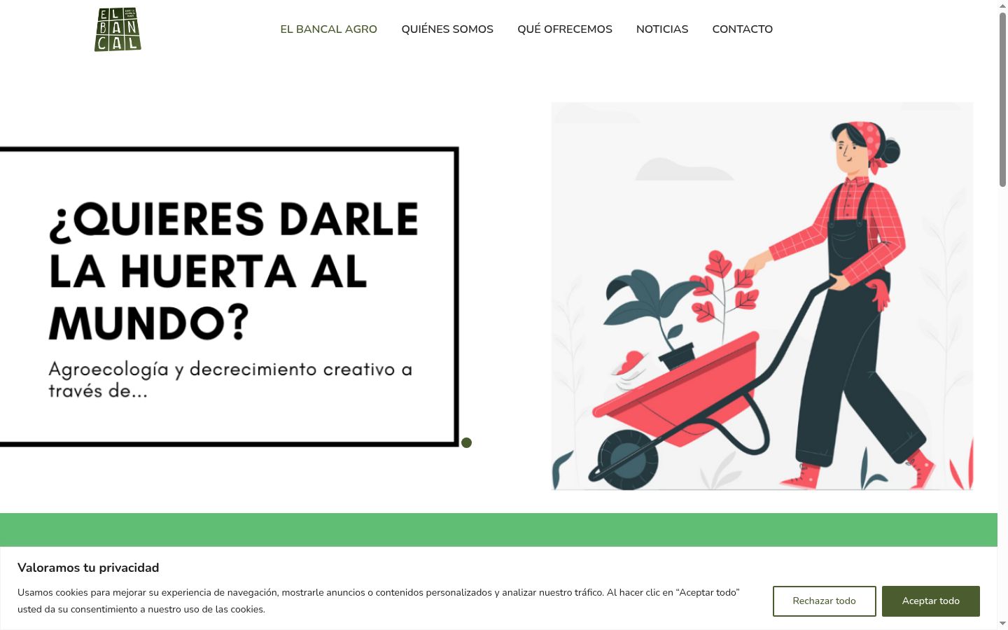 Snímek obrazovky baneru souhlasu zobrazeného před jakoukoli interakcí