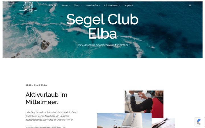 Screenshot stránky elbasegeln.de