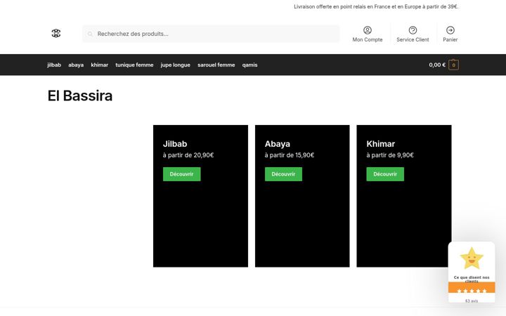 Screenshot di elbassira.fr