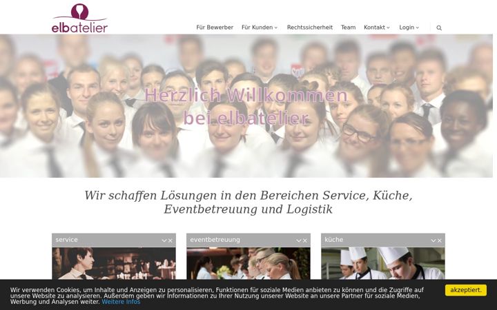 Screenshot stránky elbatelier.de