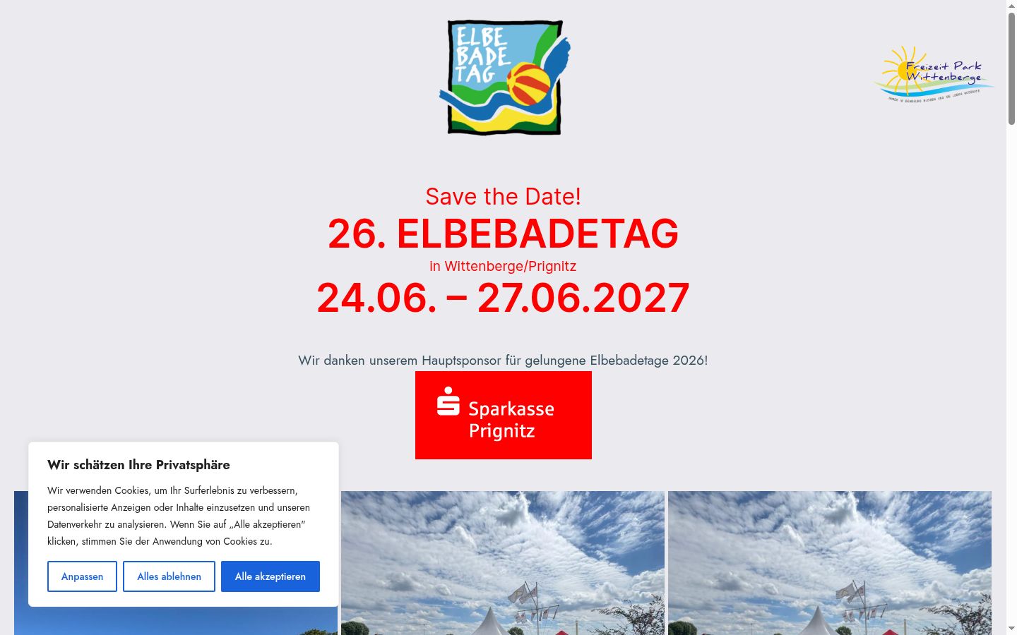 Snímek obrazovky baneru souhlasu zobrazeného před jakoukoli interakcí