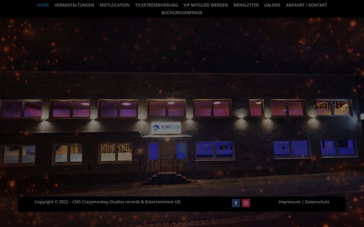 Screenshot of elbeclub.com