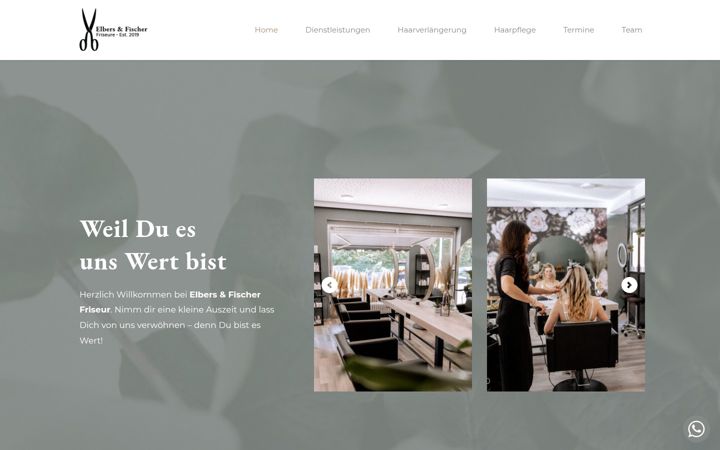 Zrzut ekranu elbers-fischer-friseure.de