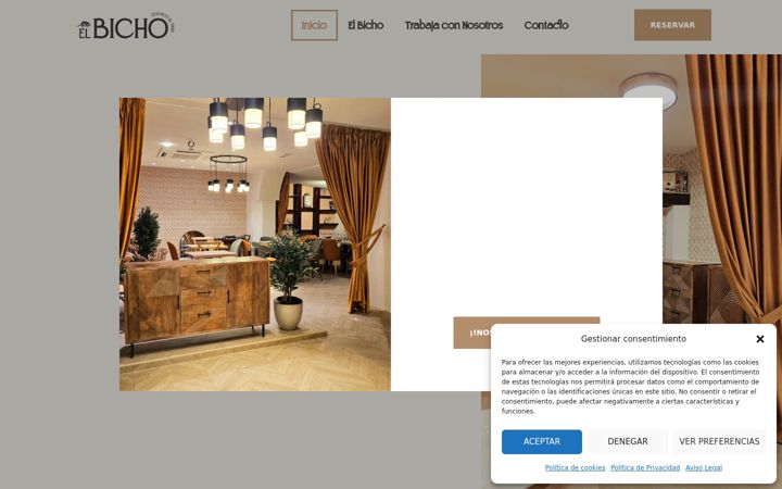 Screenshot of elbichoquepicoaltren.com