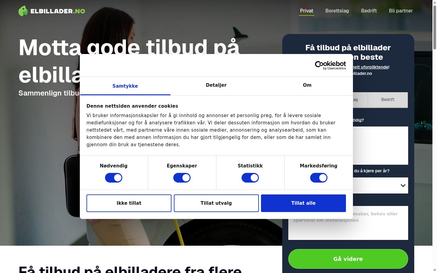 Zrzut ekranu banera zgody wyświetlanego przed jakąkolwiek interakcją