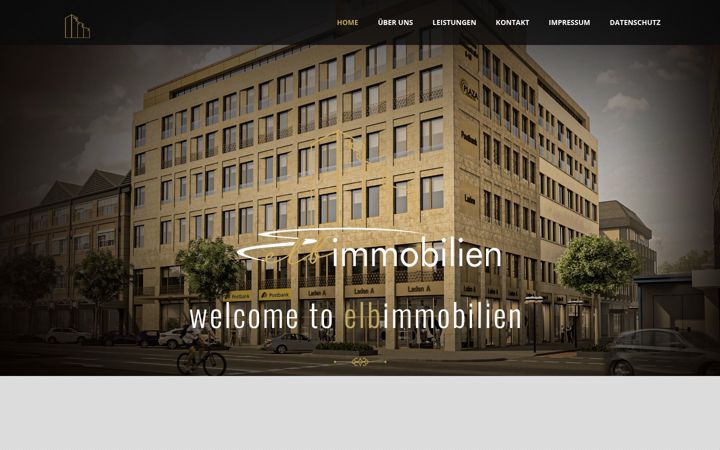 Screenshot di elbimmobilien.de