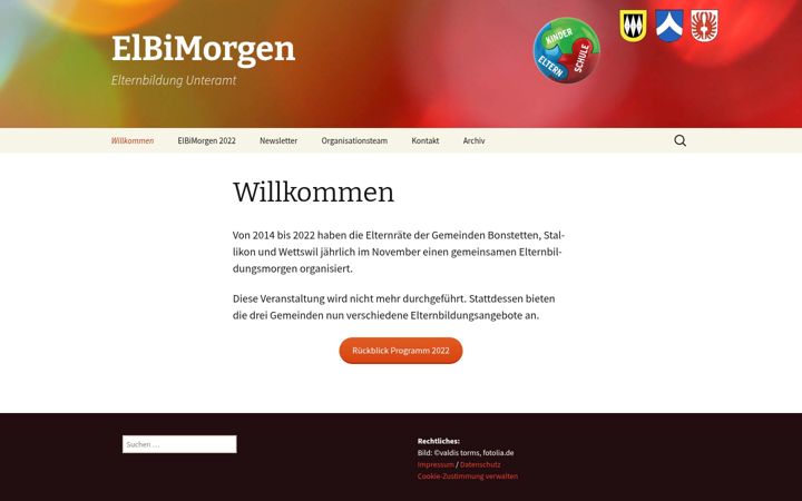 Screenshot of elbimorgen.ch