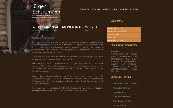 Screenshot di elbkehrer.de