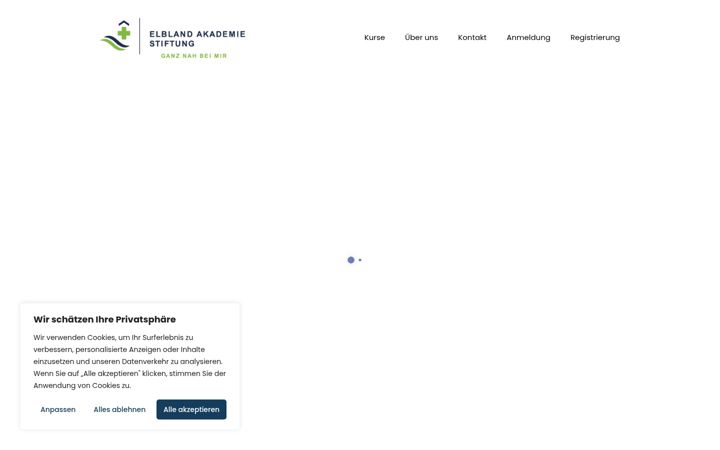 Screenshot di elbland-akademie.de