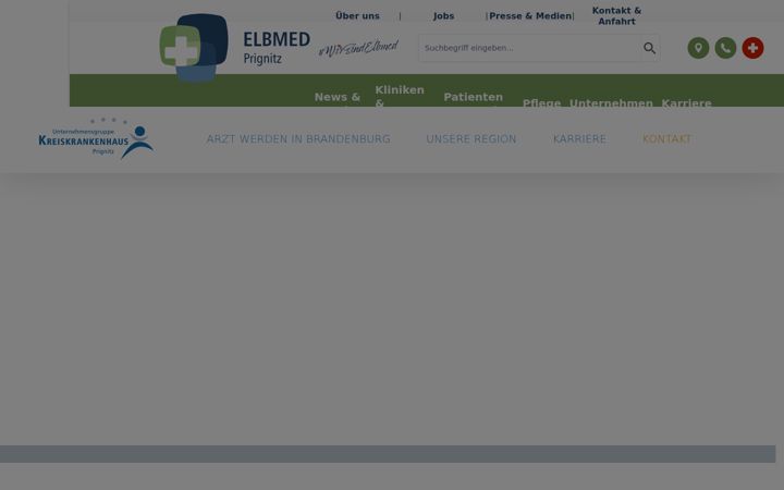 Skjámynd af elbland-arzt.de