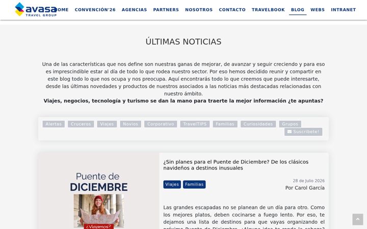Screenshot of elblogdeavasa.com